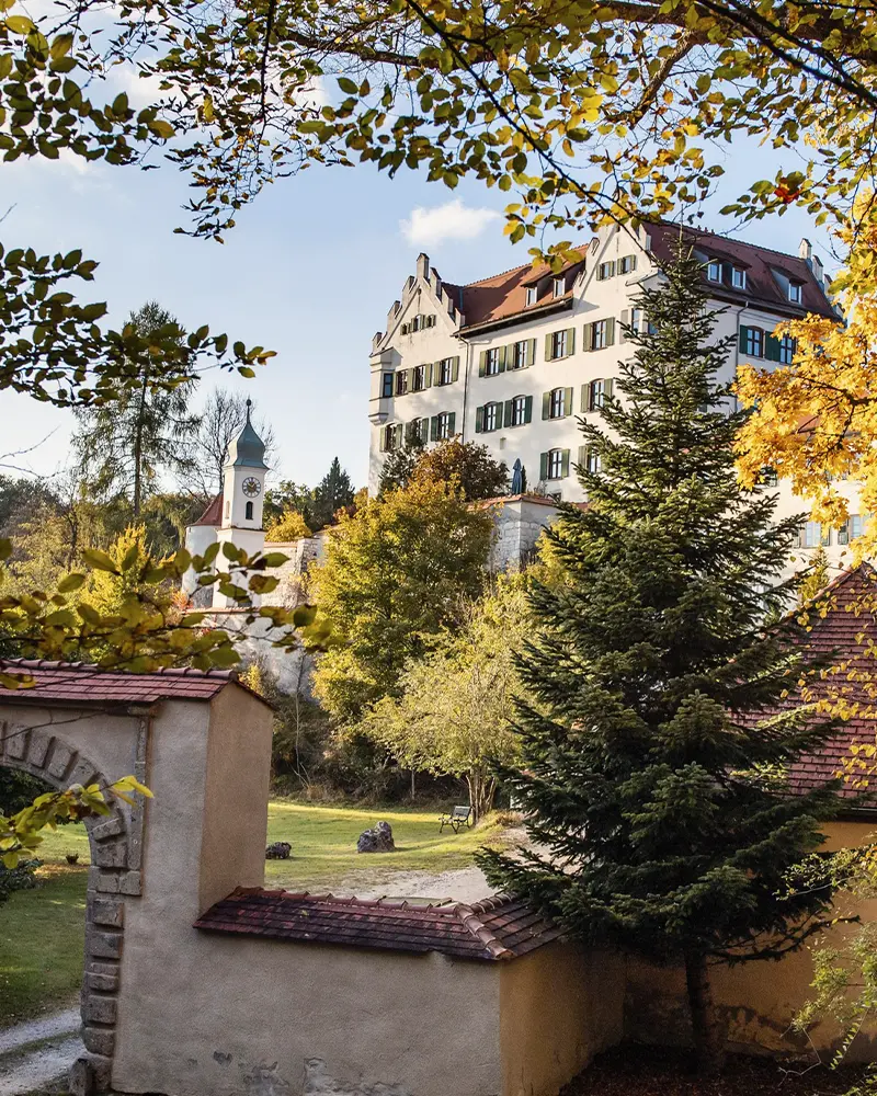 Schloss Duttenstein in voller Pracht