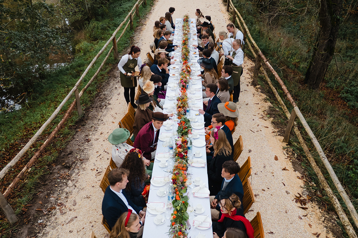 Tafel im Wildpark auf der Allee