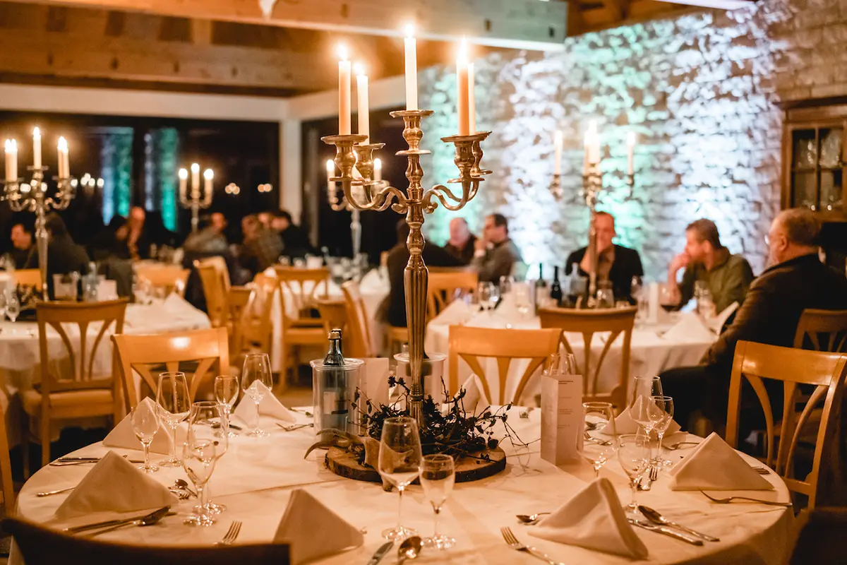 Feier in der Gaudeamushütte