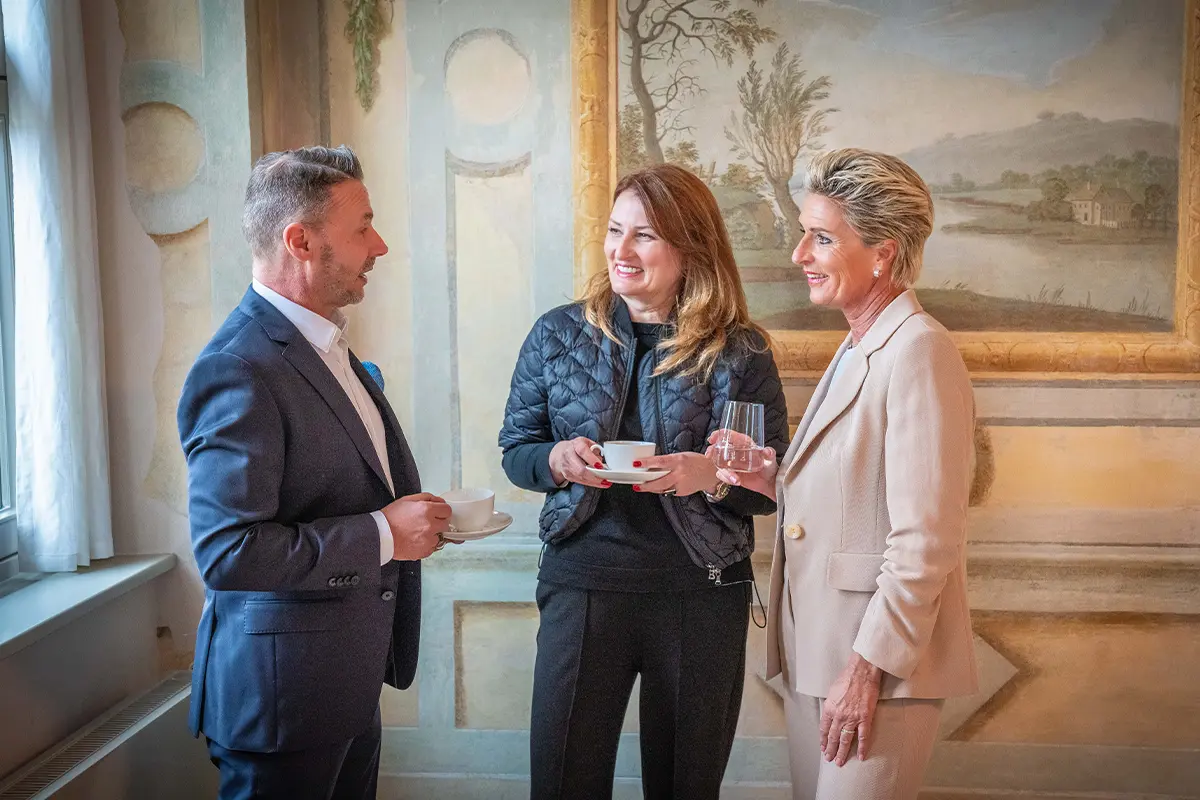 Gespräch im Fürstenzimmer