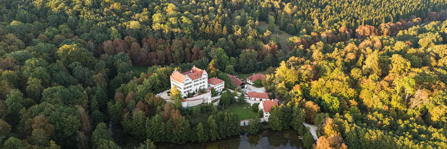Schloss Duttenstein von oben