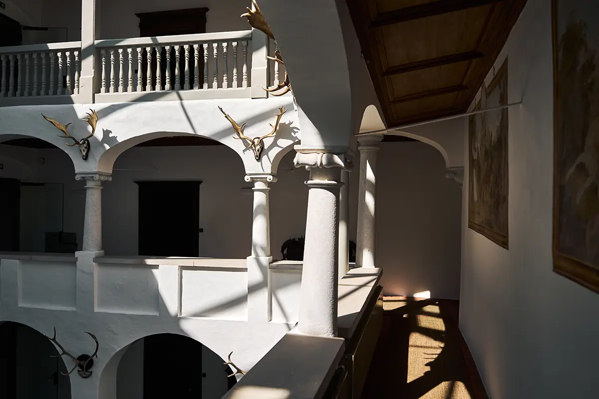 Schlosshalle - Licht und Schattenspiel